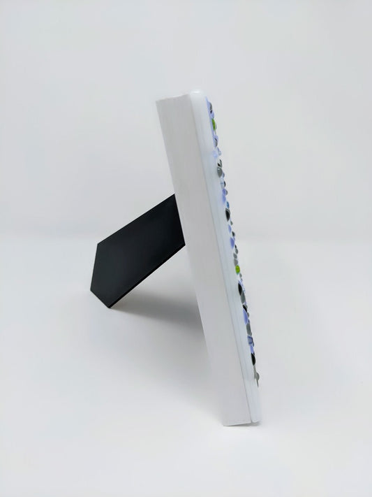 Flower Picture Frame - Y.A. Fused Glass -