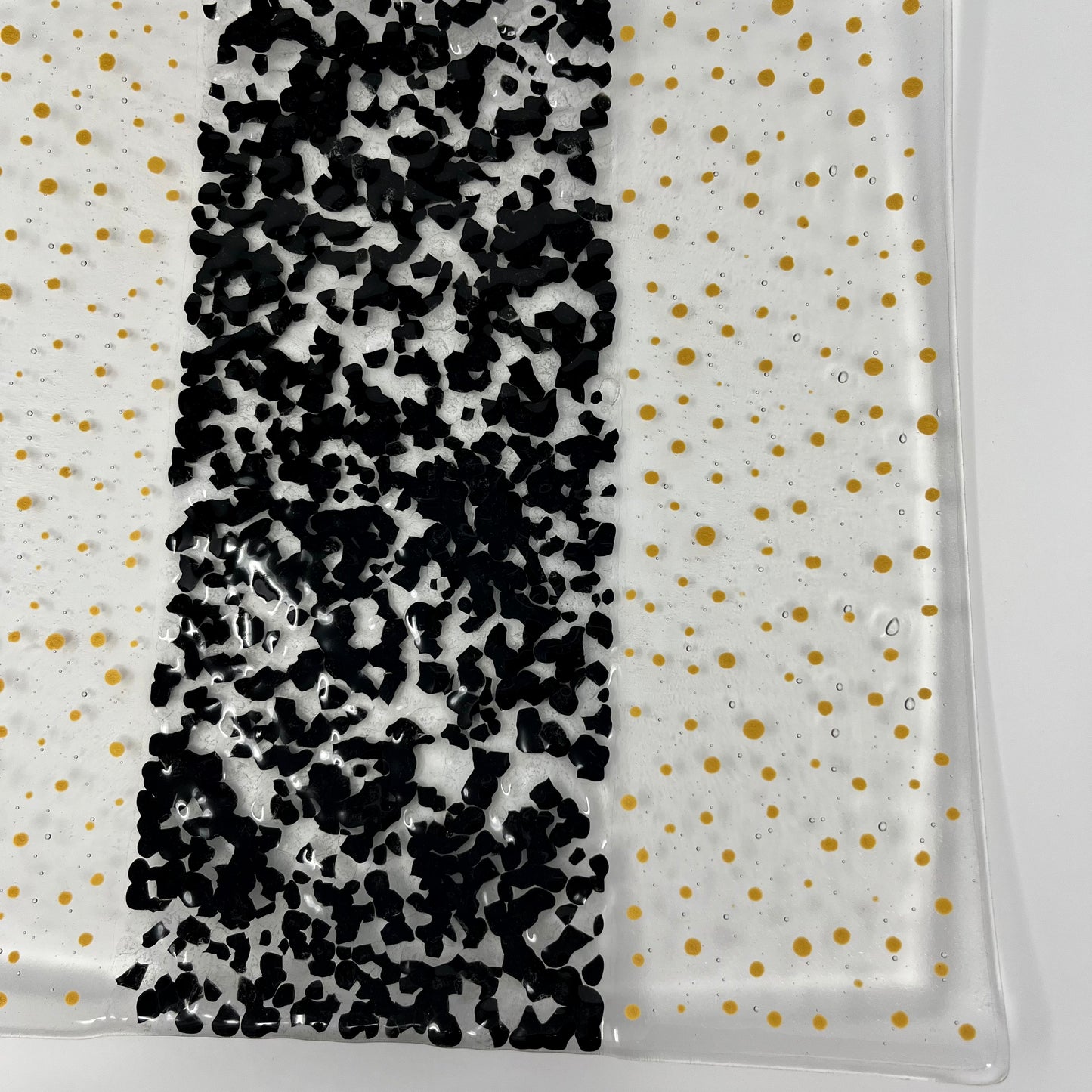 Black and Gold Speckled Tray