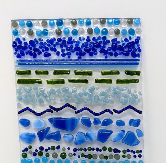 Ocean Inspired Wall Art - Y.A. Fused Glass -