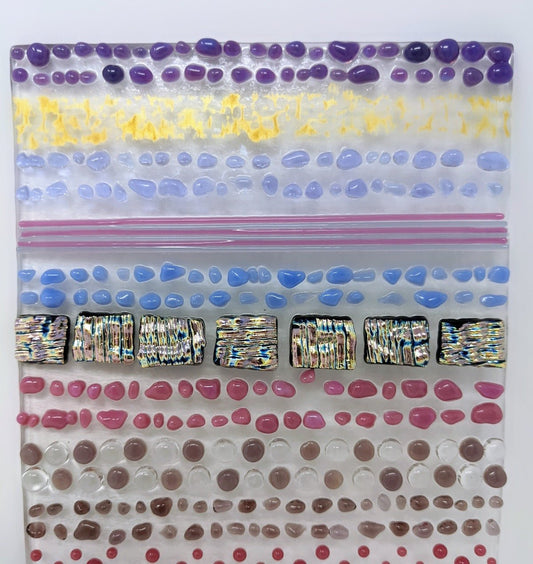 Sunset Inspired Wall Art - Y.A. Fused Glass -