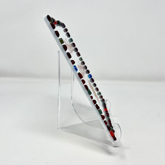 Name Plaque/ Bubby’s Kitchen, Cranberry Pink and Gray