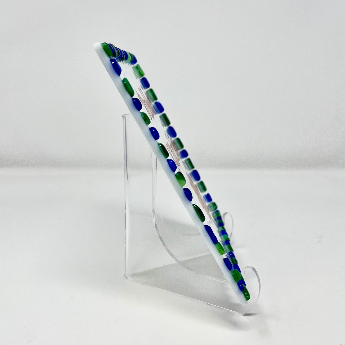 Name Plaque/ Bubby’s Kitchen, Blue and Green