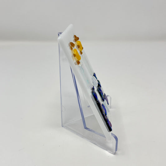 Shabbos Candles Glass Art