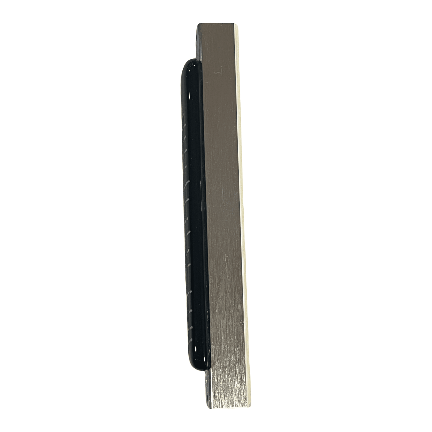 Sparkling Blue Mezuzah Case with Speckled Silver Design 5.5” - Y.A. Fused Glass - Mezuzah case